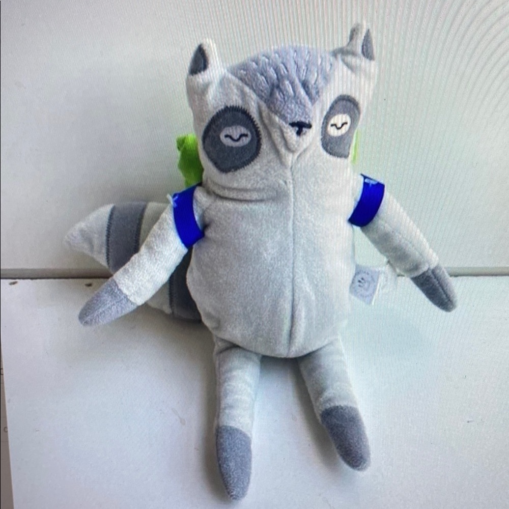 The Manhattan‎ Toy Company Camp Acorn Raccoon Racoon Plush With Packpack